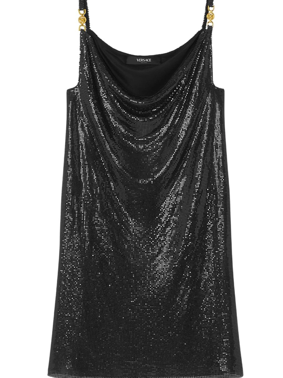 Affordable Women mini metal mesh dress Versace 0626